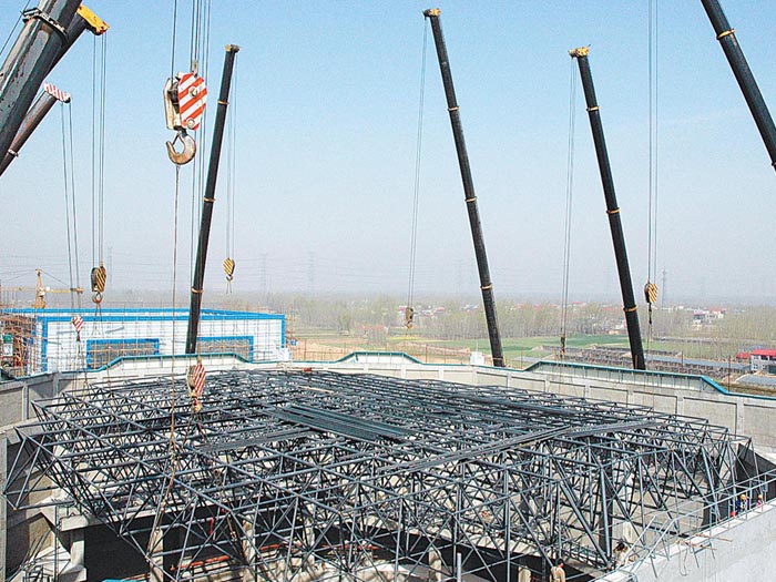 三亚网架高空滑移法